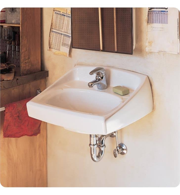 Wall-Mounted Lavatory Sink Y143