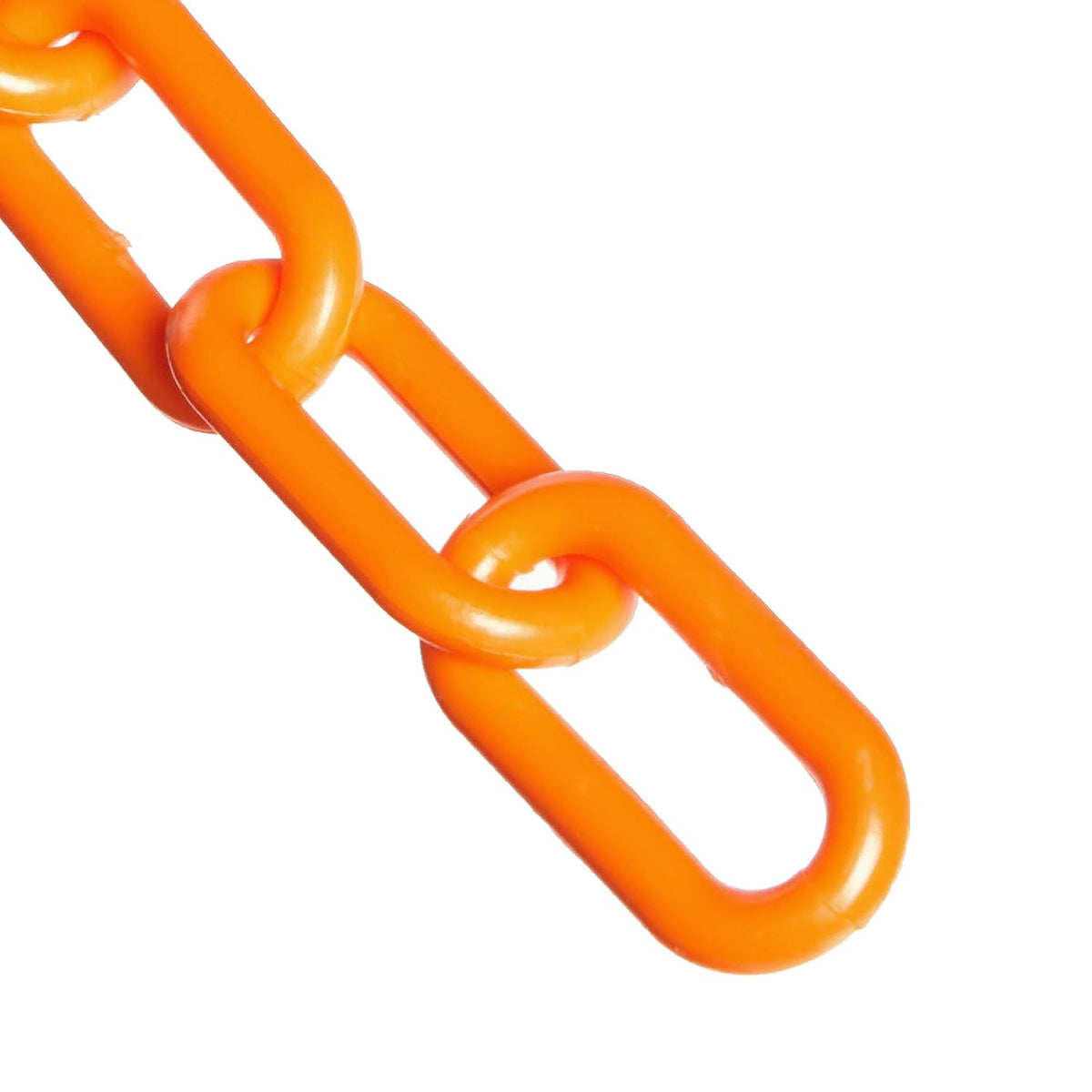 Black Plastic Barrier Chain, 100-Foot Length, Pack of 2 T631191