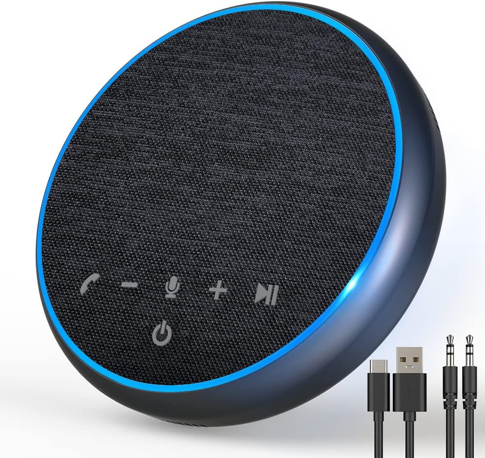 Bluetooth Conference Speaker with 3 AI Microphone G38906