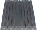 10 Pack 1U Horizontal Rack Mount Cable Management Panel with Cable Entry Brush for 19-Inch Rack Black G55215