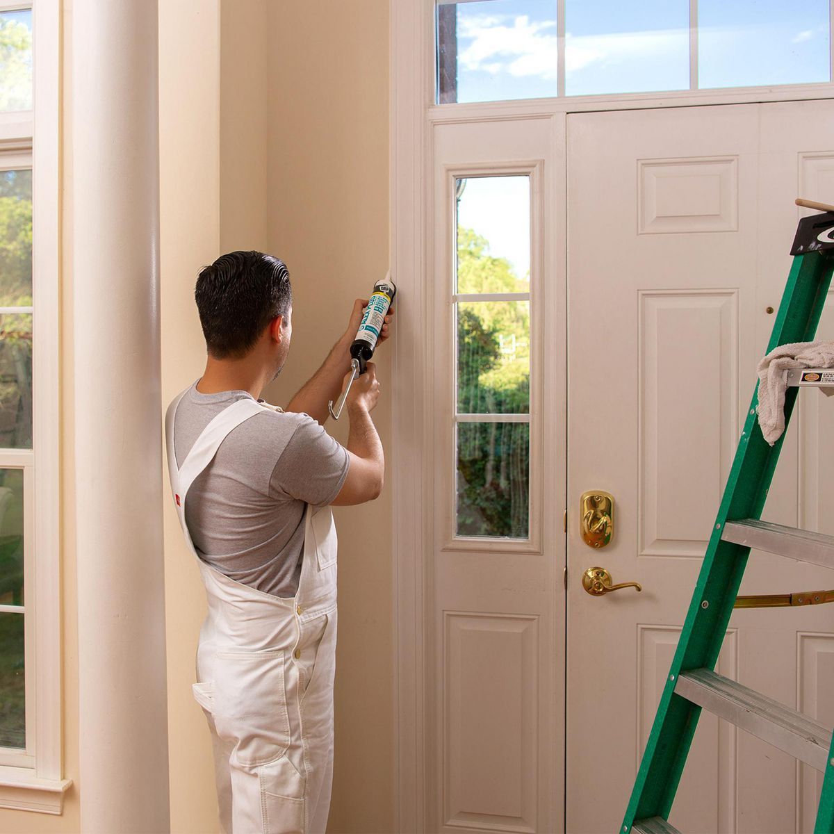 White Acrylic Latex Silicone Caulk H965