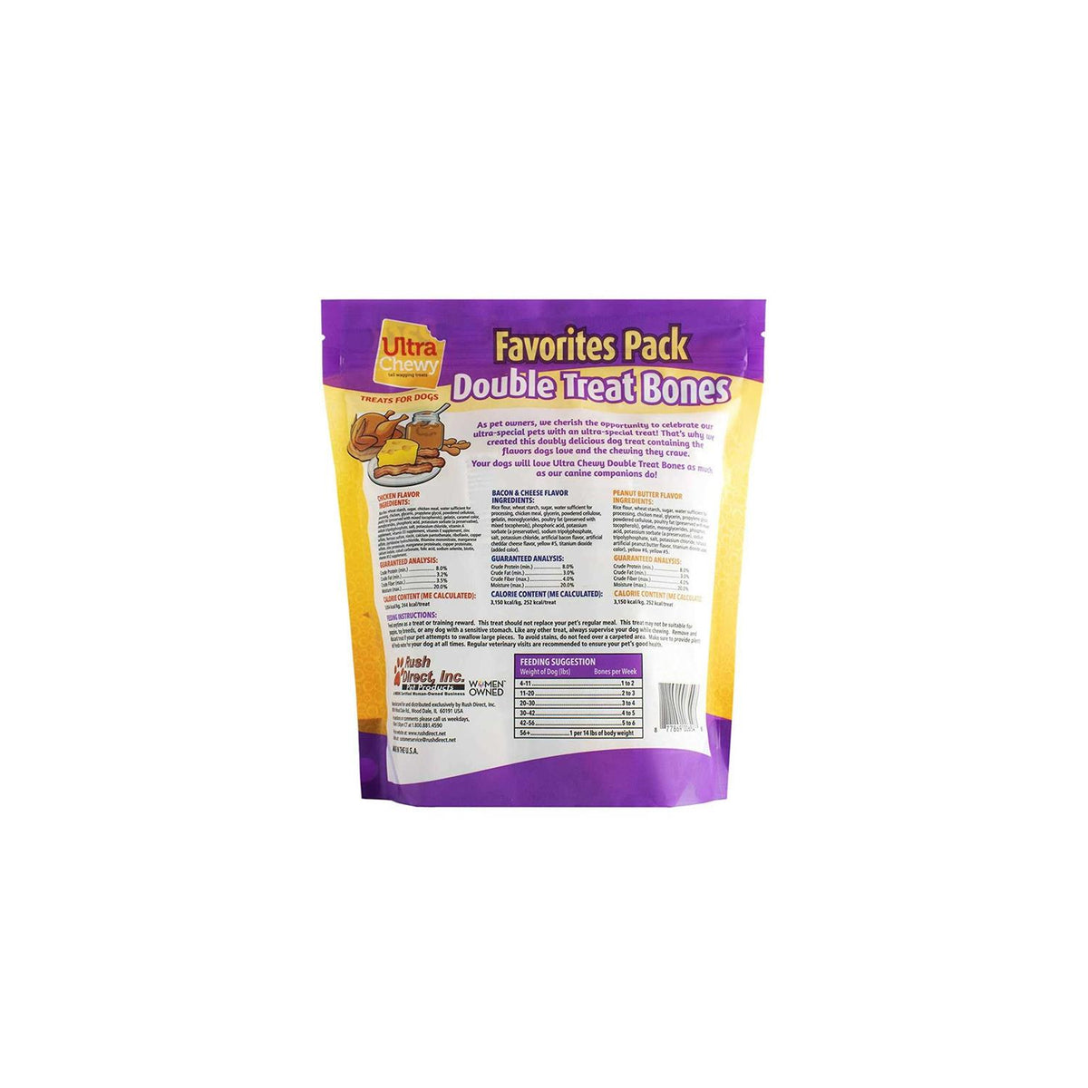 Double Treat Bones Dog Treats P433