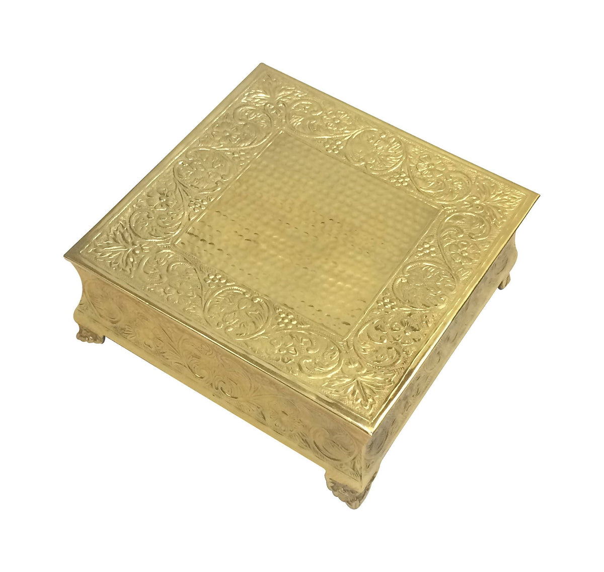 Gold Aluminum Wedding Cake Stand A596
