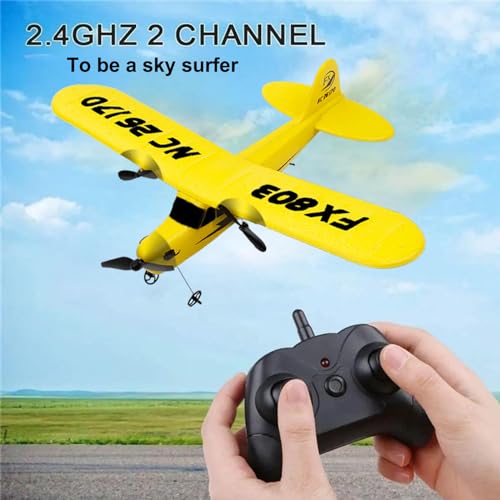 Yellow 2.4GHz Remote Control Airplane B33110