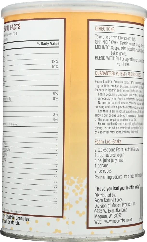 Lecithin Granules, 16 oz G4631