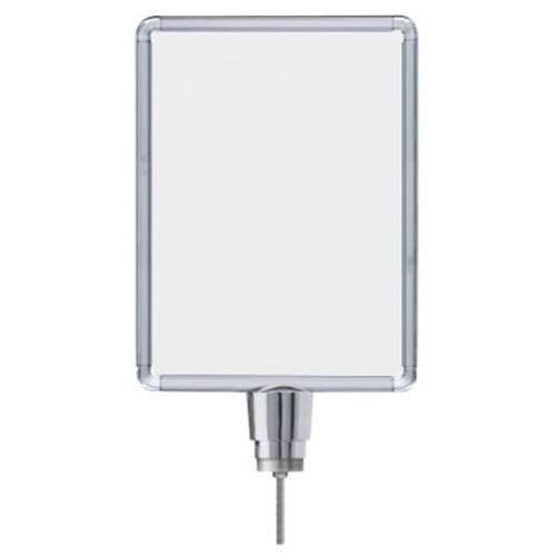 11 x 14 in. Chrome Post Sign Frame V723