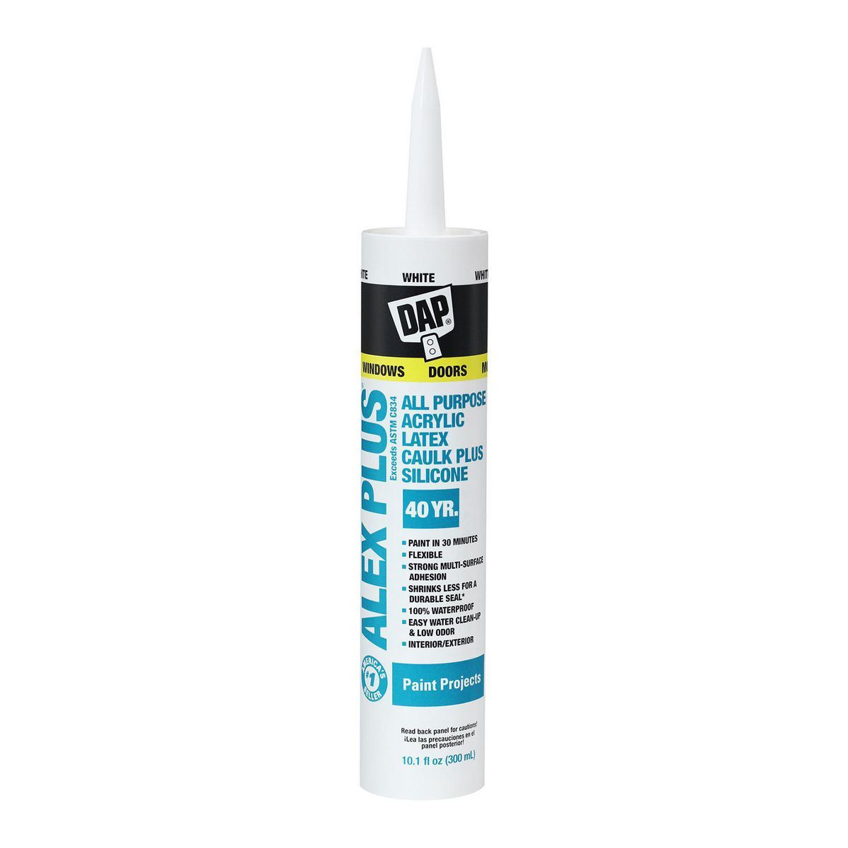 White Acrylic Latex Silicone Caulk H965