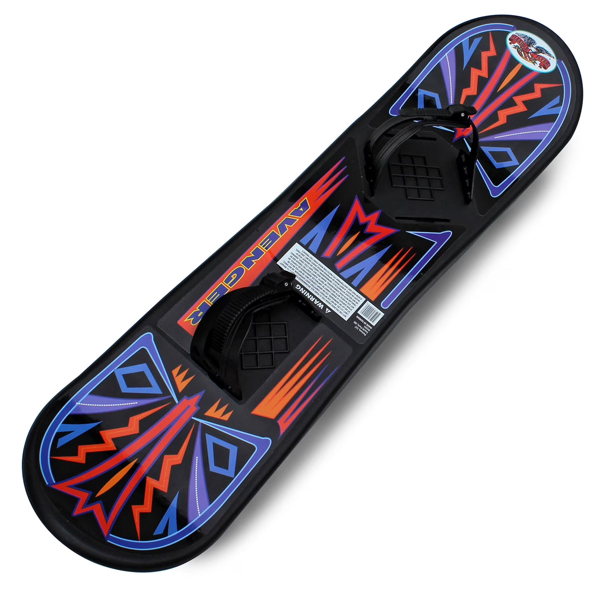 Plastic Snowboard with Foot Straps H56072