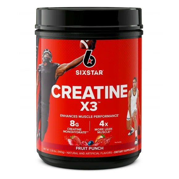 Creatine BCAA Amino Acid Blend Powder, Fruit Punch, 2.18 lbs, 30 Servings C211
