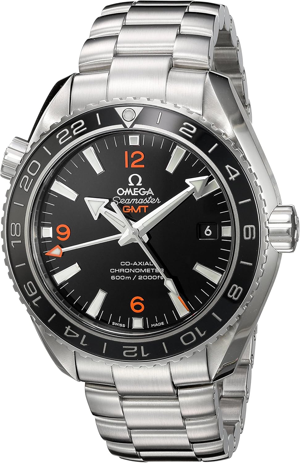 Silver-Toned Stainless Steel Automatic Watch D4234