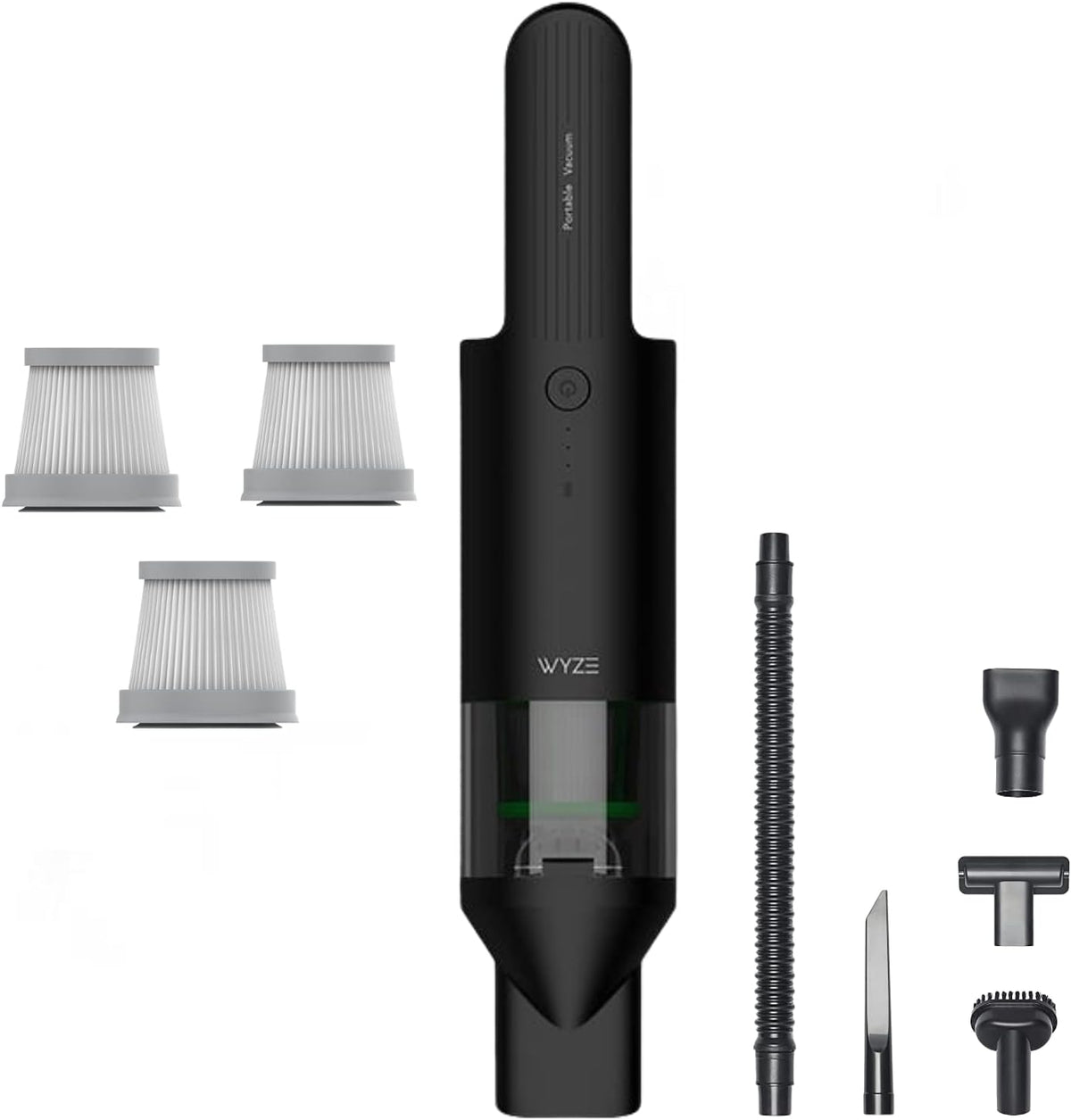 Portable Handheld Car Vacuum with HEPA Filter 3 Pack K8114
