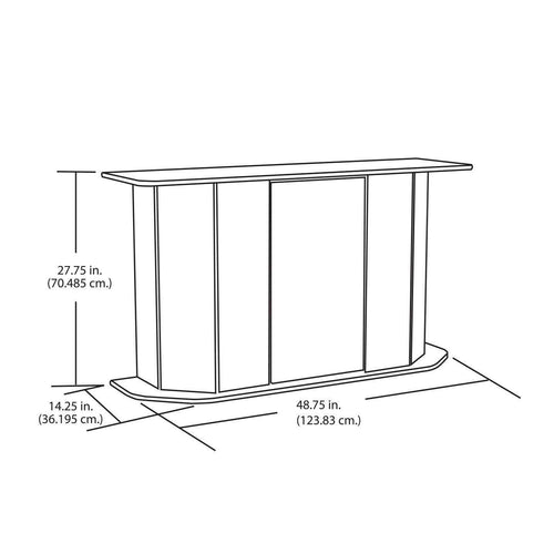 38/55 Gallon Wood Aquarium Stand U401225