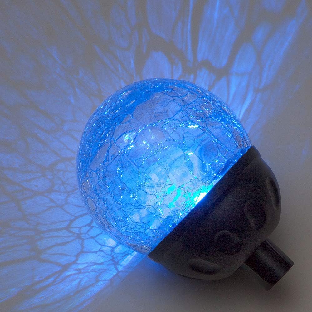 Replacement Solar Powered Glass Ball for Multi-Color Tulip Wind Spinner G802