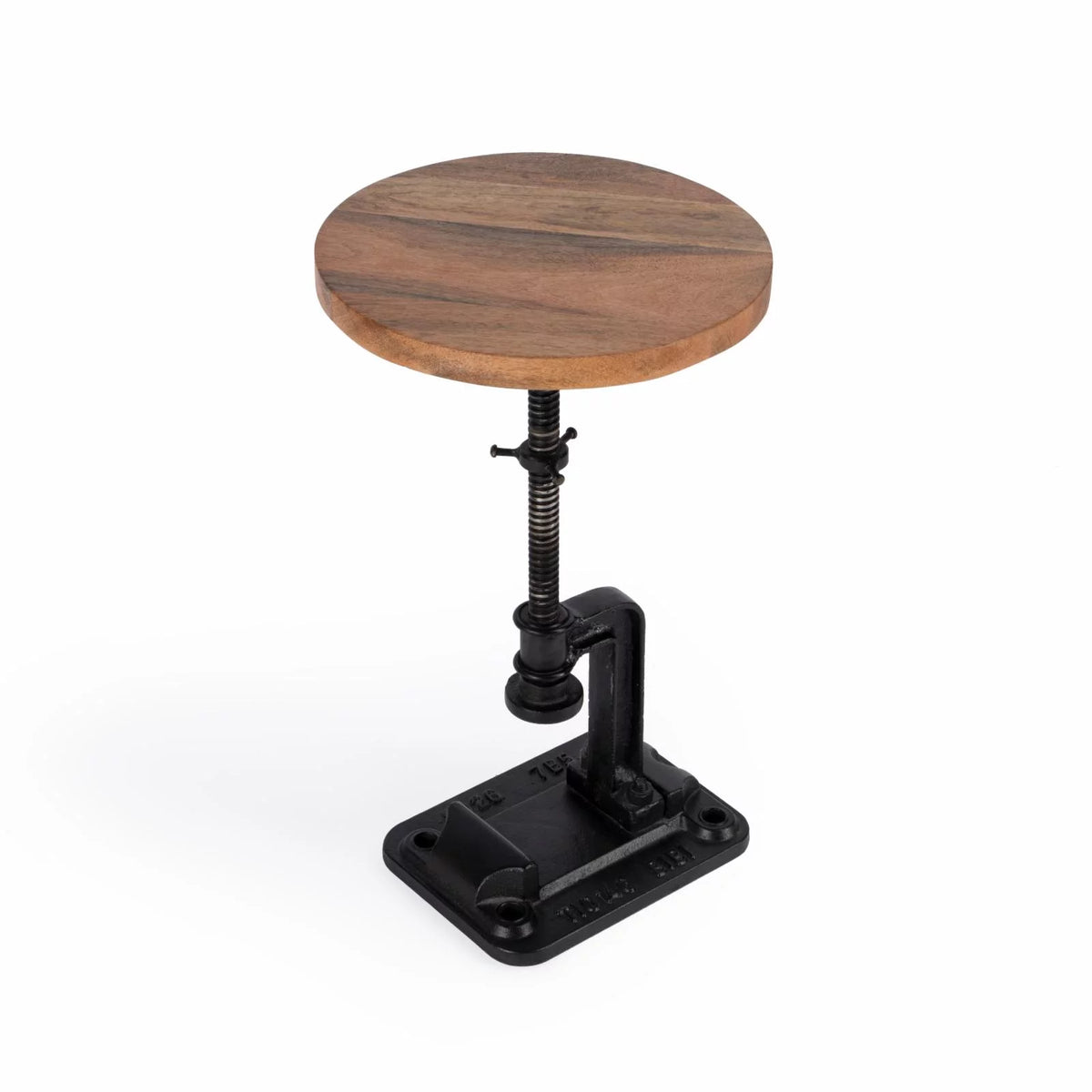 Adjustable Pedestal Side Table X7026