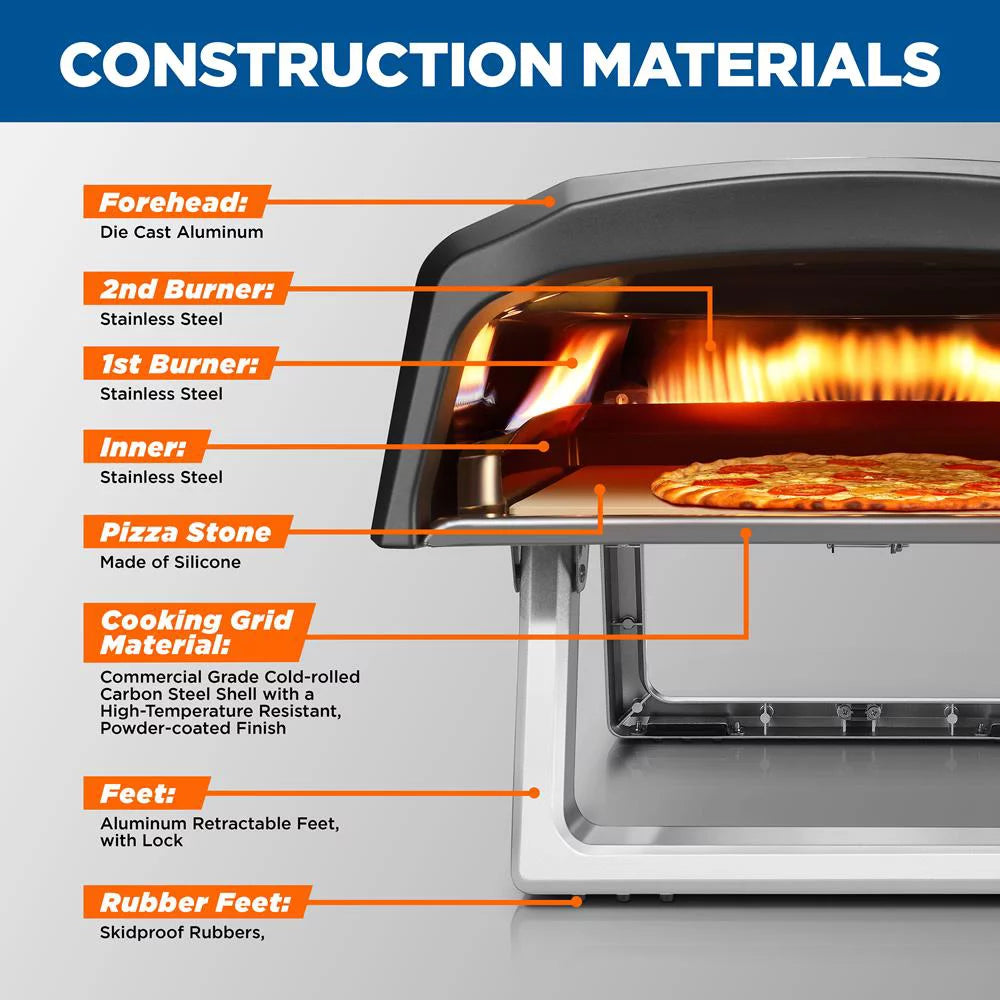 Portable Outdoor Gas Pizza Oven V138965