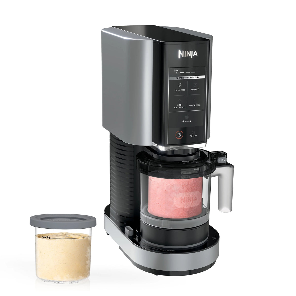 Ice Cream Maker with 2 Pints U50749