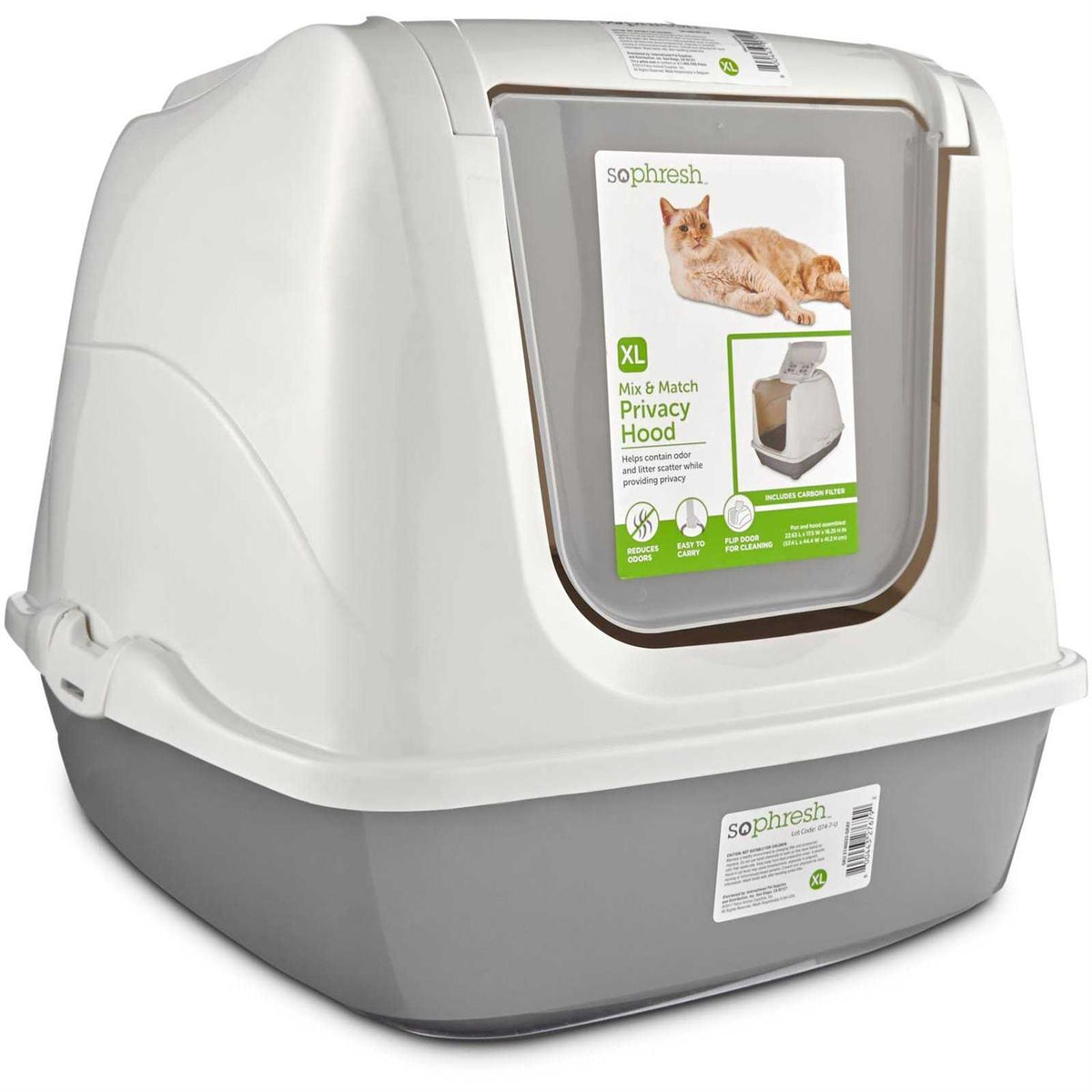 Open Cat Litter Box U294