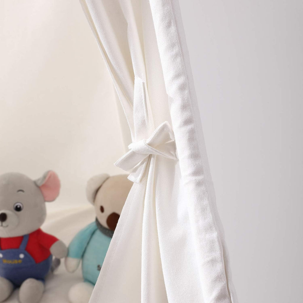 6 Feet Kids Teepee Play Tent with Carrying Bag I890778