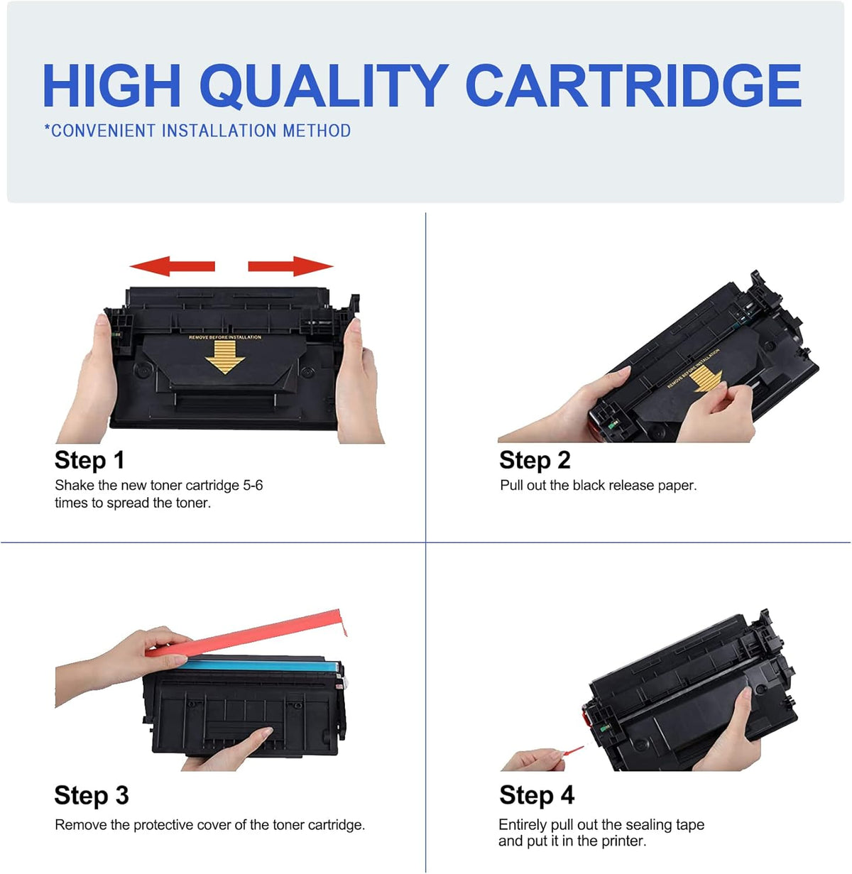 Black 4-Pack Toner Cartridges K955