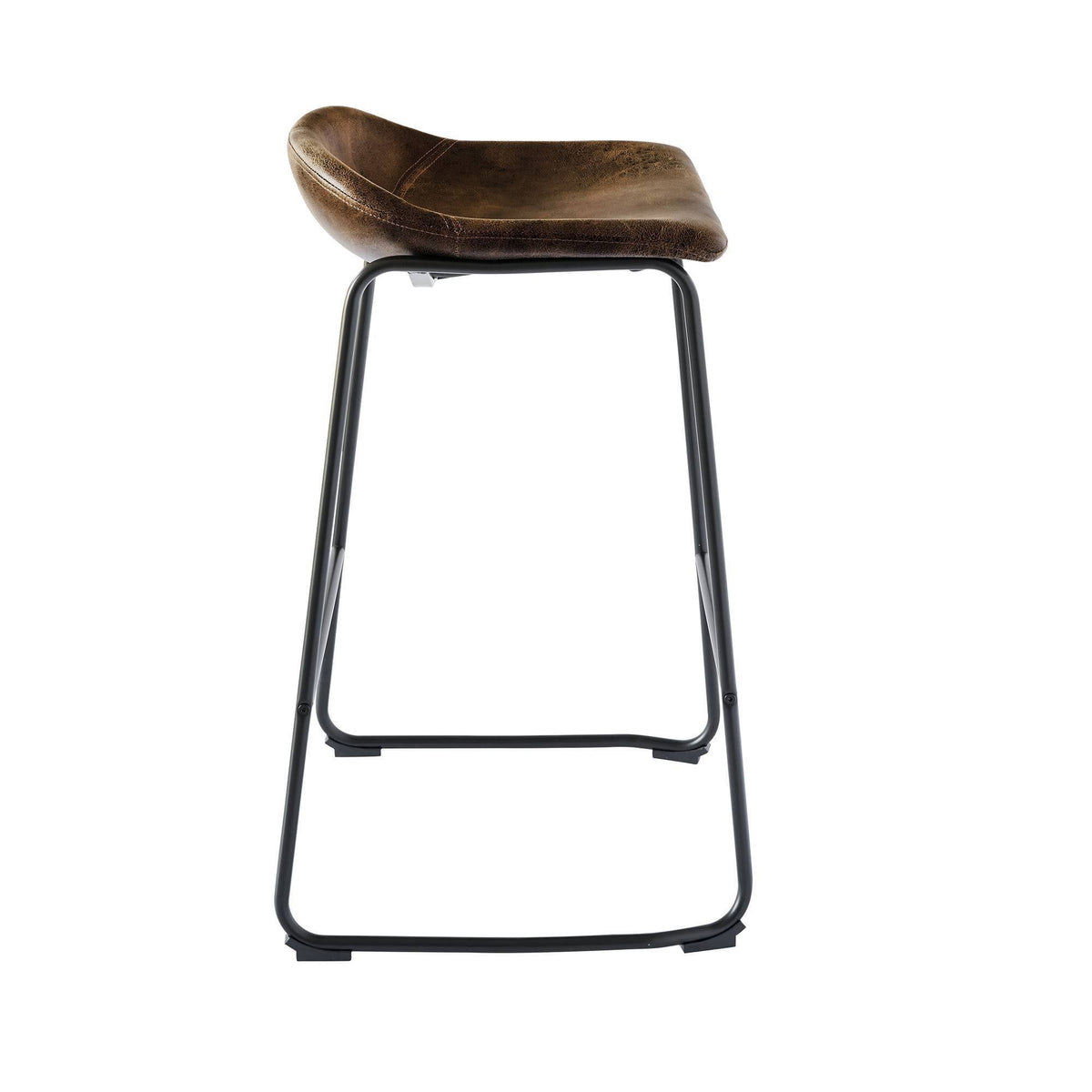 Brown Metal Bar Stool Set W79414