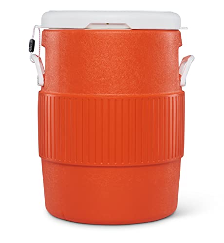 Portable Sports Cooler Water Beverage Dispenser with Flat Seat Lid Y8915