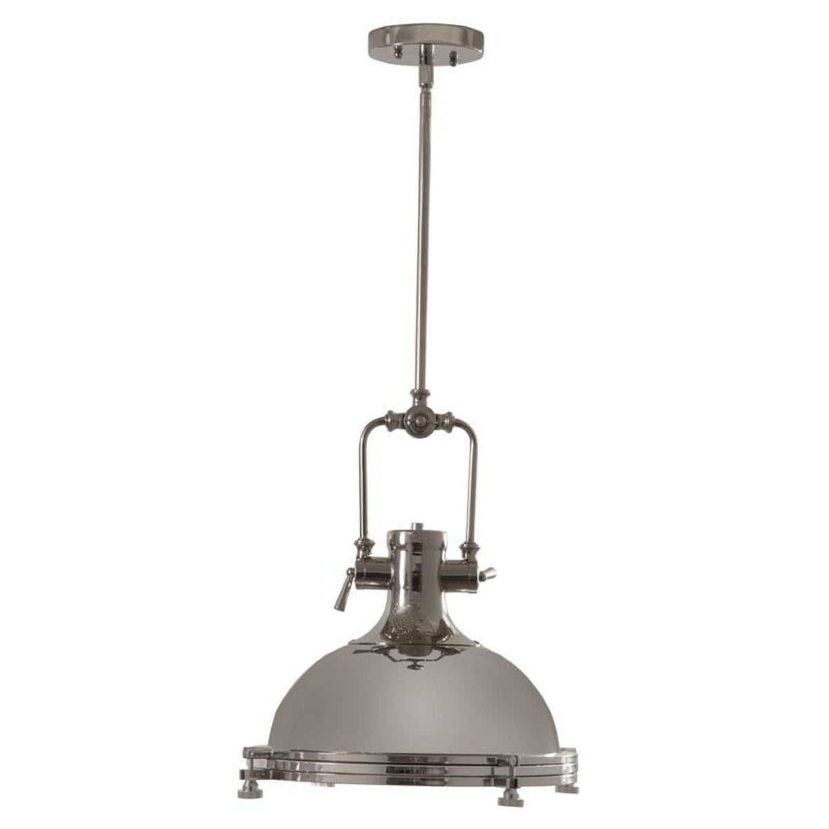 Chrome Metal Pendant F392326