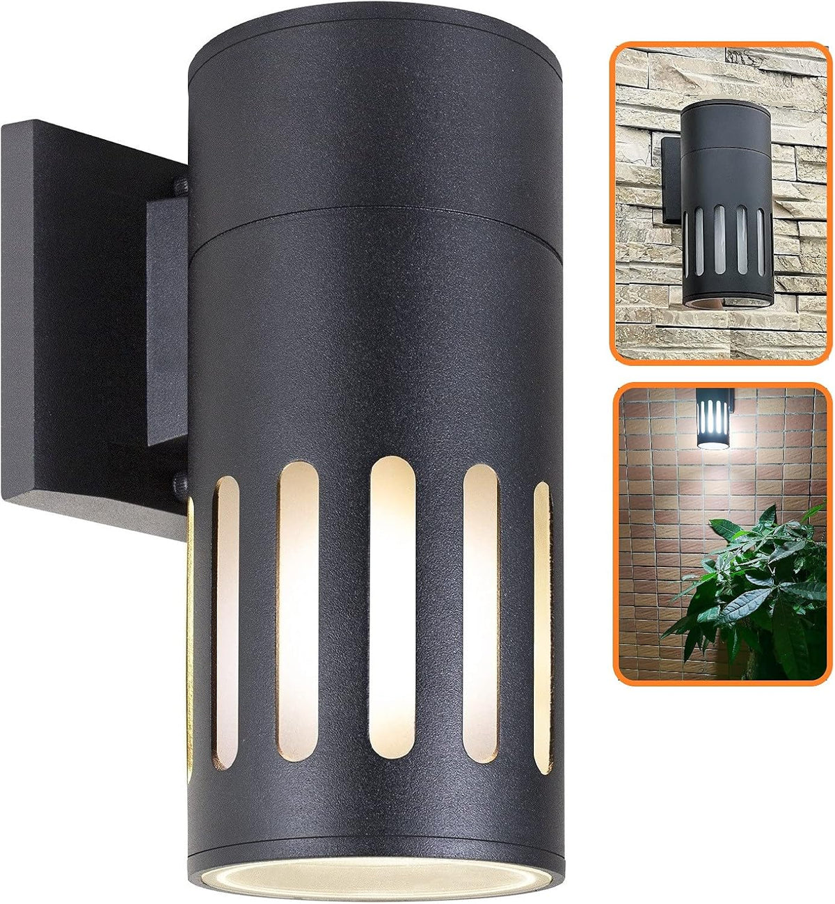 Dusk to Dawn Sensor Outdoor Wall Lantern K638