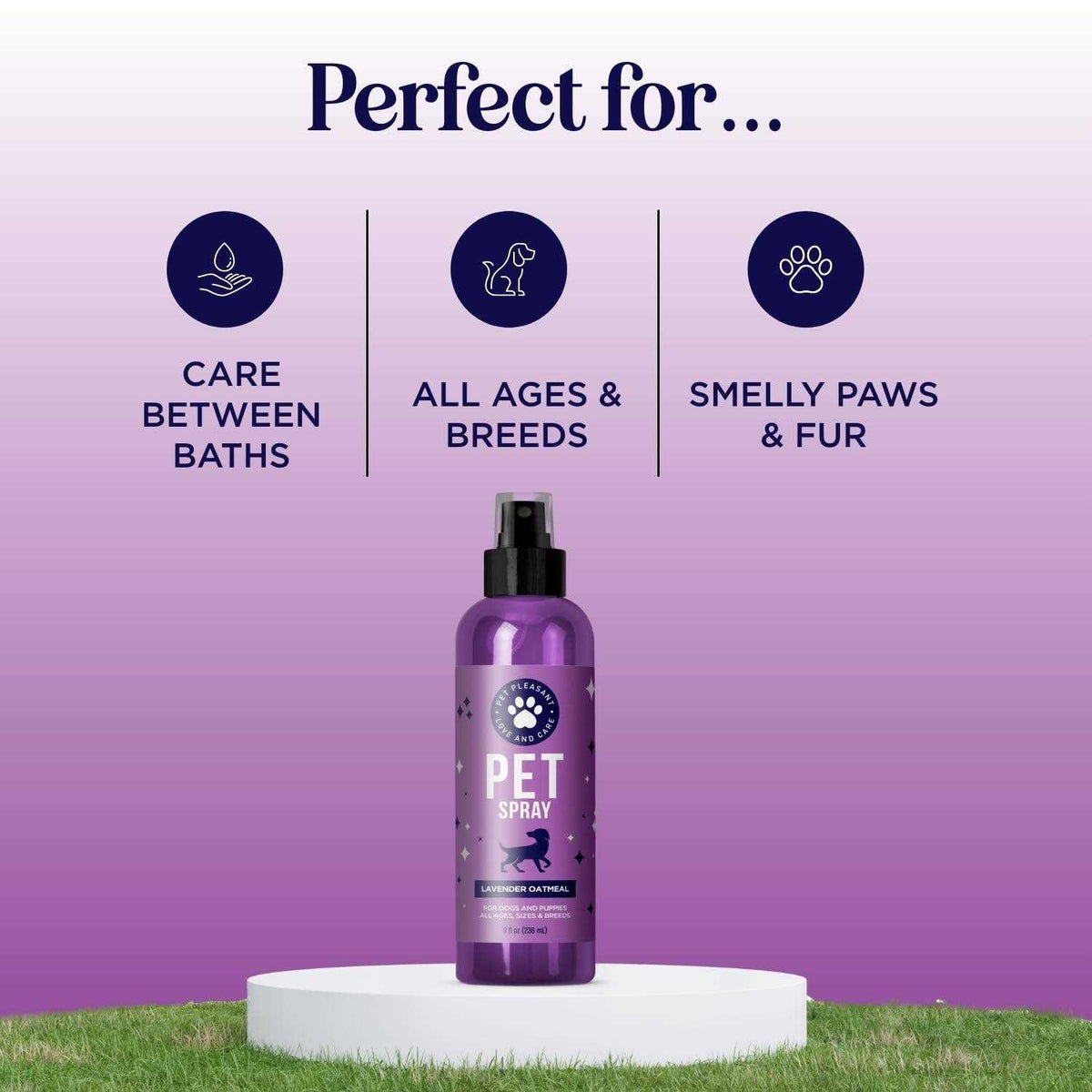 Lavender Oil Dog Deodorizing Spray K958