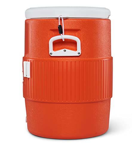 Portable Sports Cooler Water Beverage Dispenser with Flat Seat Lid Y8915