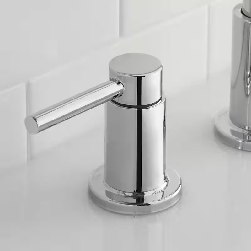 8 in. Widespread Double-Handle High-Arc Bathroom Faucet Polished Chrome O4030