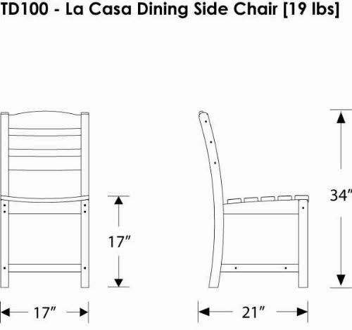 Green Cafe Dining Side Chair H953