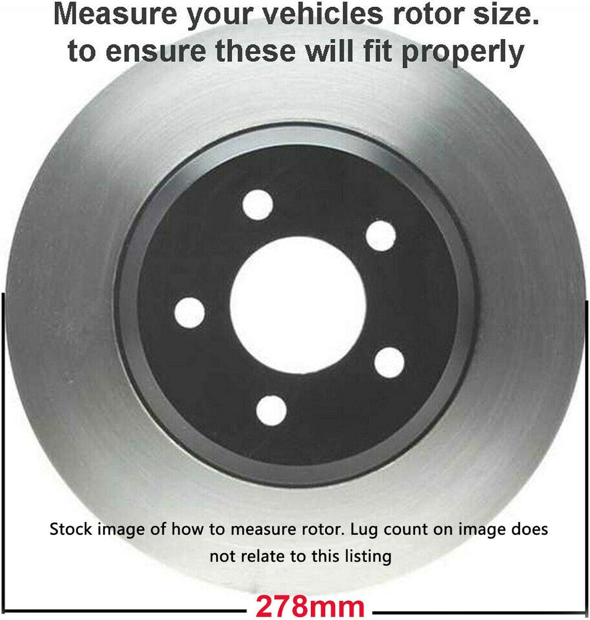 10.95" Front Disc Rotors and Brake Pads for Ford Escape Mazda Tribute Mercury Mariner R1933