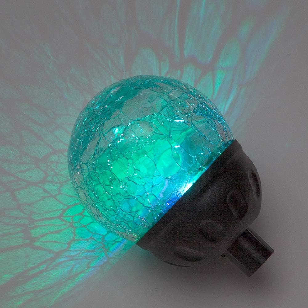 Replacement Solar Powered Glass Ball for Multi-Color Tulip Wind Spinner G802