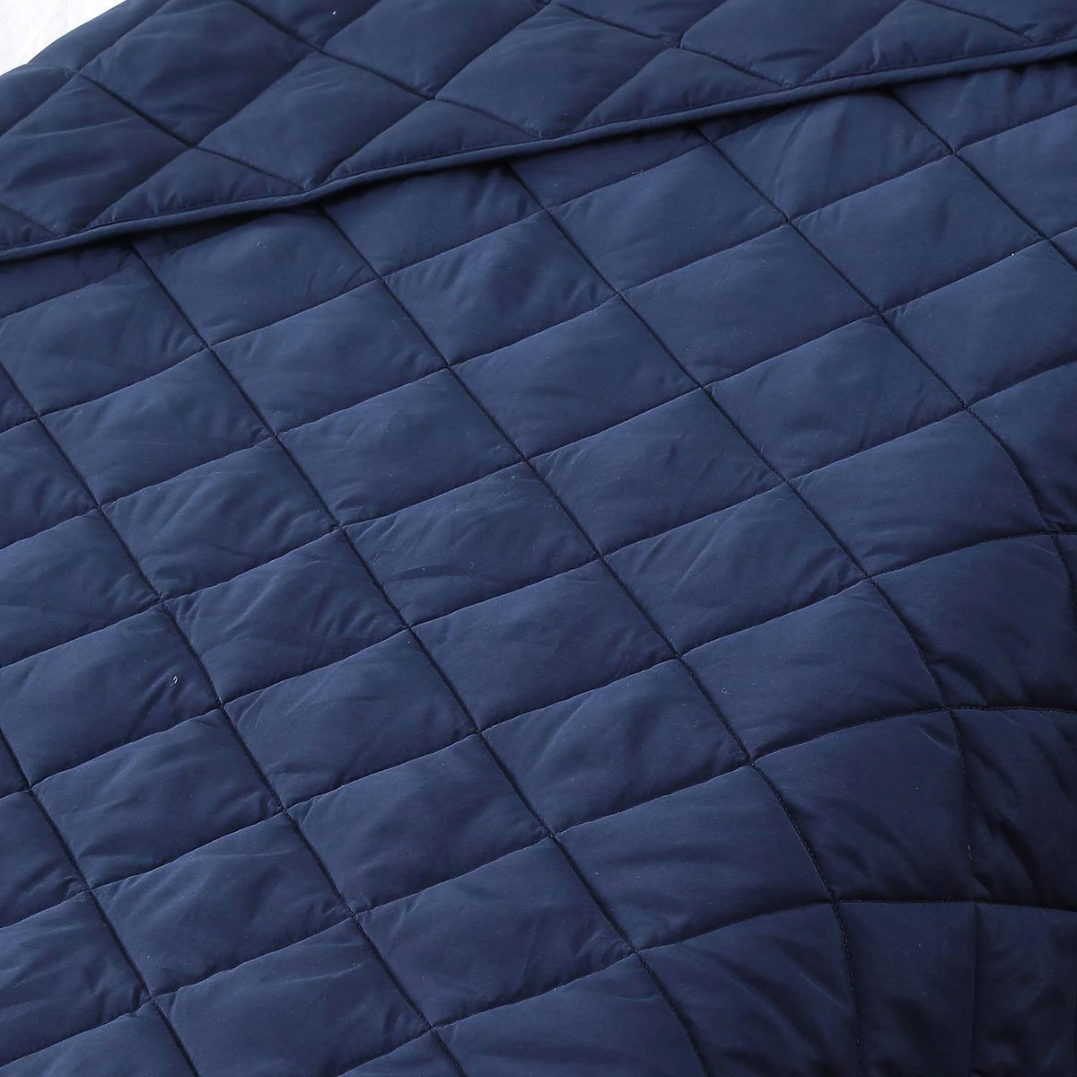 15 lb Navy Weighted Blanket J219710