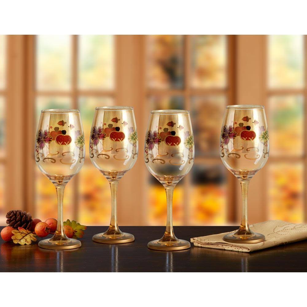 Set of 4 Wine Glasses P4856