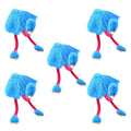 Sky-blue Plush Ostrich Marionette Toy A533289