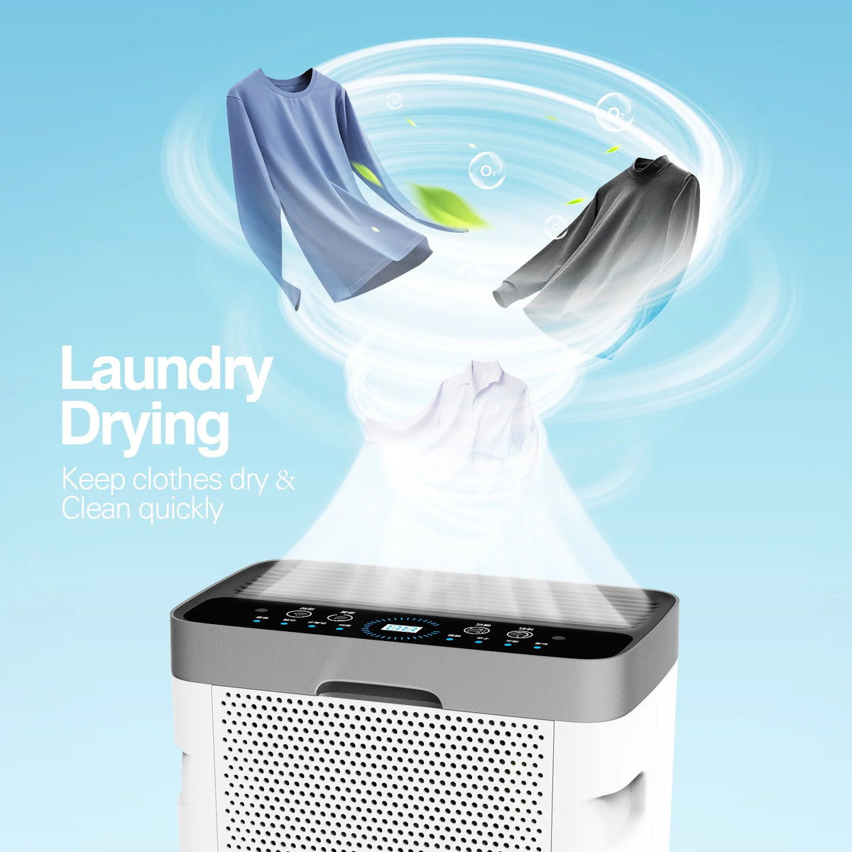 22 Pints Portable Dehumidifier with Drain Hose X5256