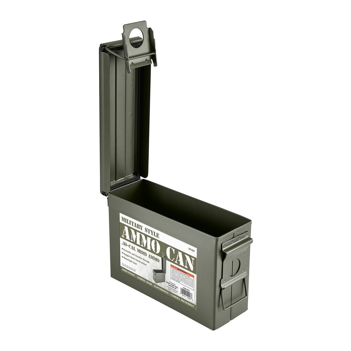 Metal 0.30 Caliber Ammo Can J73230