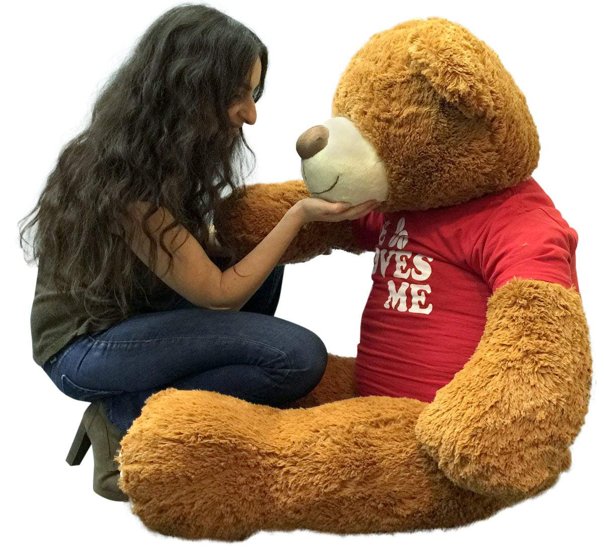 Giant Teddy Bear 60 Inch Soft Brown F737860
