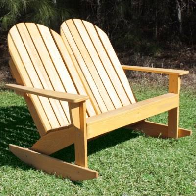 Adirondack Loveseat Rocker V905859