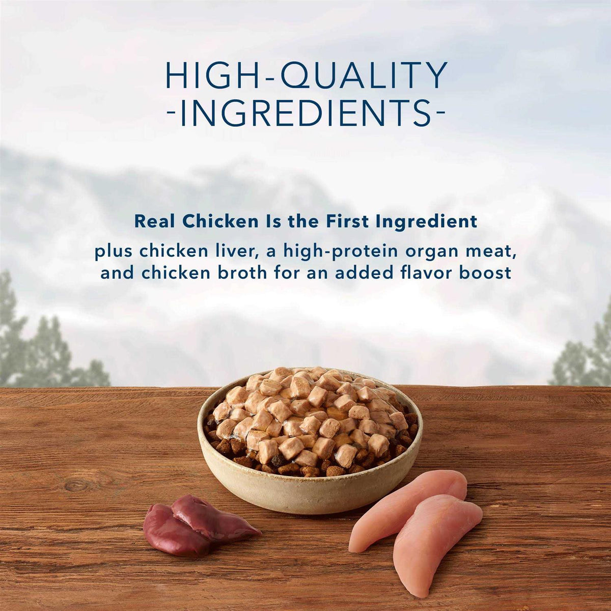 Dog Food Wild Cuts Bites W202