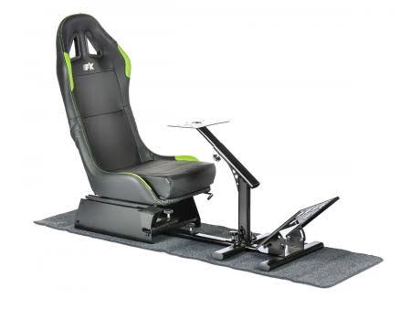 Black Green Racing Simulator Seat G610