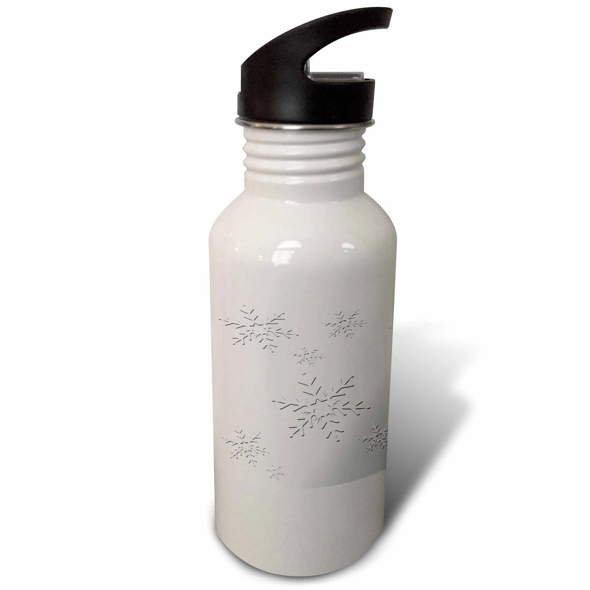 Silver 21 oz Sports Water Bottle A7951