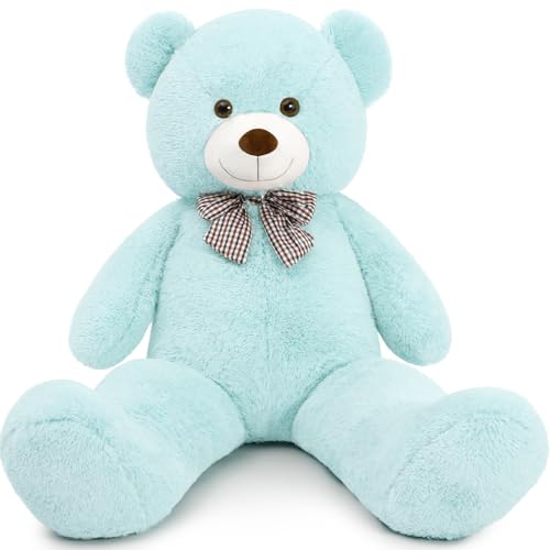 Giant Teddy Bear Plush, Life Size Large Teddy Bear Stuffed Animal 5 Feet F3485