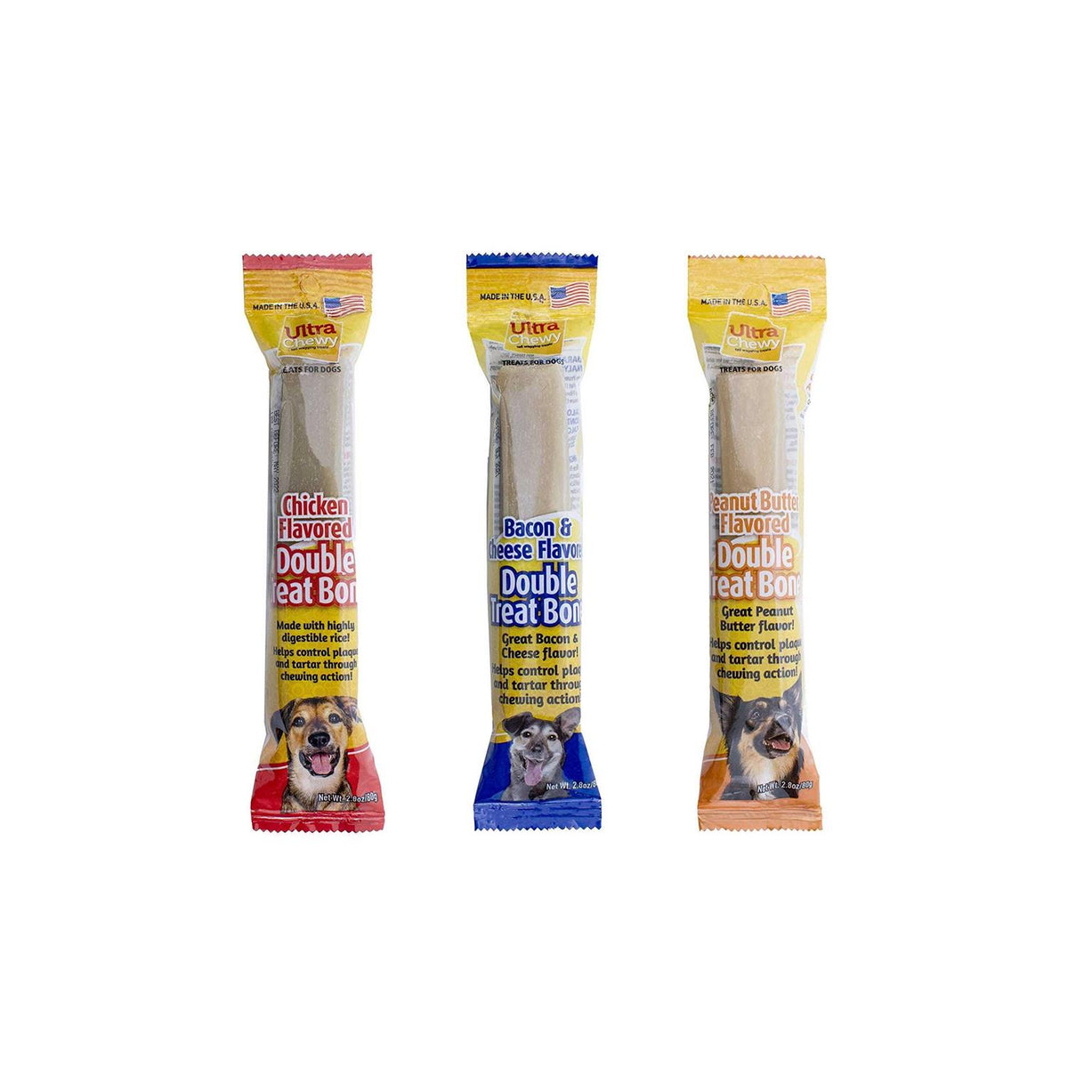 Double Treat Bones Dog Treats P433