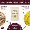 Bird Hemp Hearts Supplement E563799