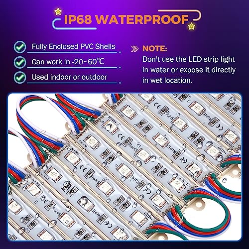 100Ft RGB LED Strip Lights Kit A29316