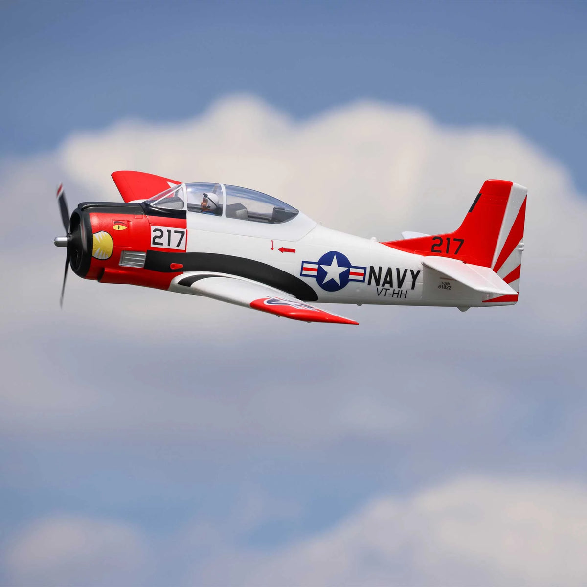 T-28 Trojan 1.2m BNF Basic RC Airplane V237666