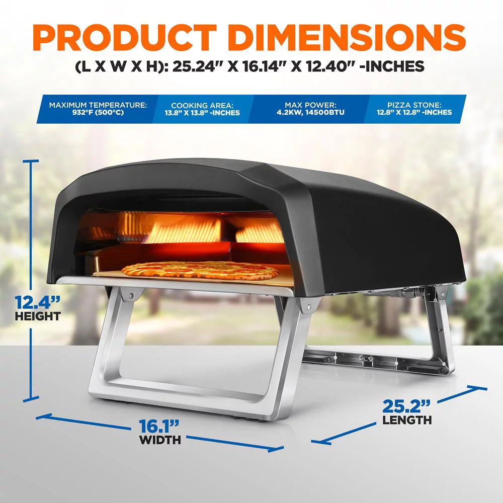 Portable Outdoor Gas Pizza Oven V138965