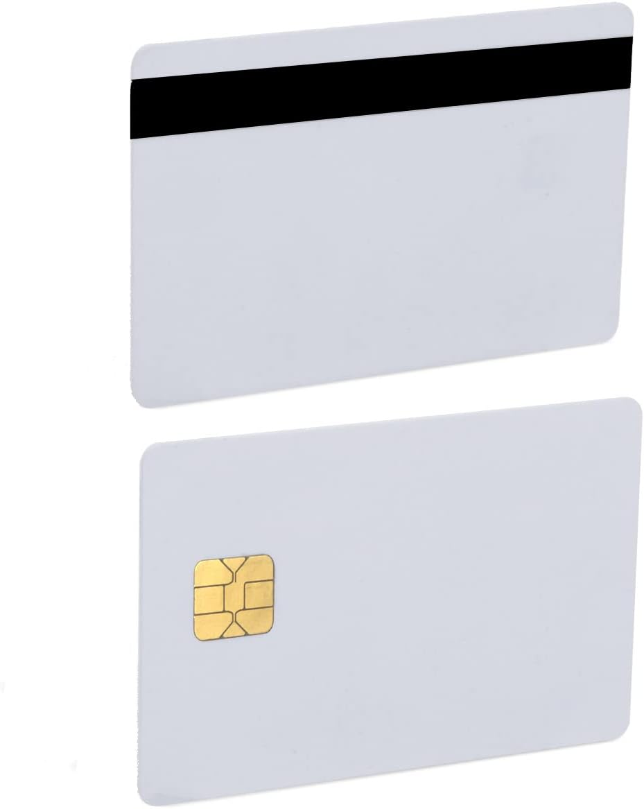 Java Card 80K EEPROM Smart Chip Card with Magnetic Stripe 3 Pack E367294